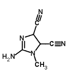 CAS 登录号：644996-56-5， 2-氨基-1-甲基-4,5-二氢-1H-咪唑-4,5-二甲腈