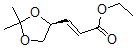 CAS#: 64520-58-7, (2E)-3-[(4S)-2,2-Dimethyl-1,3-Dioxolan-4-Yl]-2-Propenoic Acid Ethyl Ester