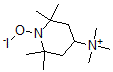 CAS#: 64525-01-5, 2,2,6,6-Tetramethyl-4-(Trimethylammonio)-1-Piperidinyloxy Iodide (1:1)