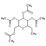 CAS#: 64550-71-6, Methyl 2,3,4,6-tetra-O-acetyl-1-thiohexopyranoside