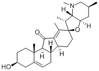 CAS 登录号：64552-25-6， N-甲基介藜芦碱