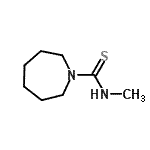 CAS#: 64575-42-4, N-Methyl-1-azepanecarbothioamide