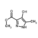 CAS 登录号：64623-66-1， 甲基4-羟基-5-甲基-1H-吡唑-3-羧酸酯