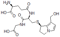 CAS 登录号：64660-86-2， 共轭的谷胱甘肽-去氢倒千里光裂碱