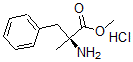 CAS#: 64665-60-7, alpha-Methyl-Phenylalanine Methyl Ester Hydrochloride (1:1)
