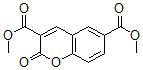 CAS 登录号:6468-66-2, 2-氧代-alpha-苯并吡喃-3,6-二甲酸二甲酯