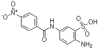 CAS 登录号：6470-53-7， 2-氨基-5-[(4-硝基苯甲酰)氨基]-苯磺酸