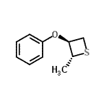 CAS#: 647033-06-5, (2R,3S)-2-Methyl-3-phenoxythietane