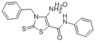 CAS#: 64735-75-7, 2,3-Dihydro-4-Amino-N-Phenyl-3-(Phenylmethyl)-2 -Thioxo-5-Thiazolecarboxamide Hydrate