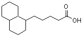 CAS 登录号：64766-86-5， 5-(十氢-1-萘基)戊酸