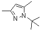 CAS 登录号：647824-46-2， 3,5-二甲基-1-(2-甲基-2-丙基)-1H-吡唑