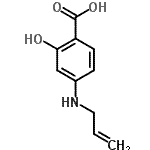 CAS#: 647831-58-1, 4-(Allylamino)-2-hydroxybenzoic acid
