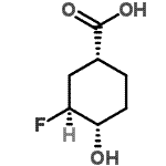 CAS 登录号：648419-97-0， (1R,3S,4S)-3-氟-4-羟基环己烷羧酸