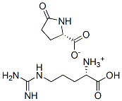 CAS 登录号：64855-91-0， 5-氧代-DL-脯氨酸与 L-精氨酸 (1:1) 的化合物