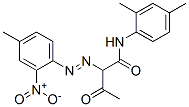 CAS 登录号：6486-27-7， N-(2,4-二甲基苯基)-2-[(4-甲基-2-硝基苯基)偶氮]-3-氧代丁酰胺
