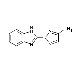 CAS 登录号：6488-90-0， 2-(3-甲基-1H-吡唑-1-基)-1H-苯并咪唑