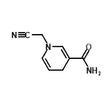 CAS 登录号：64881-20-5， 1-(氰基甲基)-1,4-二氢-3-吡啶甲酰胺