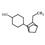 CAS#: 648894-36-4, 4-(5-Ethylbicyclo[2.2.1]hept-2-yl)cyclohexanol