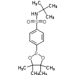 CAS#: 648905-63-9, N-(2-Methyl-2-propanyl)-4-(4,4,5,5-tetramethyl-1,3,2-dioxaborolan-2-yl)benzenesulfonamide