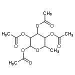 CAS#: 64913-16-2, 1,2,3,4-Tetra-O-acetyl-6-deoxyhexopyranose