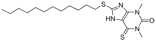 CAS#: 6493-37-4, 6,7-Dihydro-1,3-Dimethyl-8-(Dodecylthio)-6-Thioxo-1H-Purin-2(3H)-One
