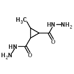 CAS 登录号：649550-13-0， 3-甲基-1,2-环丙烷二甲酸二酰肼