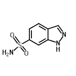 CAS#: 6497-77-4, 1H-Indazole-6-Sulfonamide