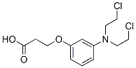 CAS#: 64977-02-2, 3-[3-[Bis(2-Chloroethyl)Amino]Phenoxy]Propanoic Acid