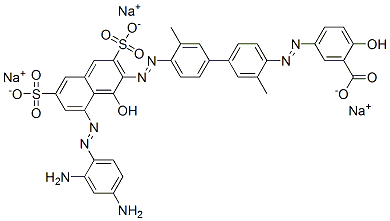 CAS 登录号：6505-12-0， 直接棕 52