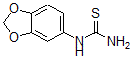 CAS 登录号：65069-55-8， N-1,3-苯并二氧戊环-5-基-硫脲