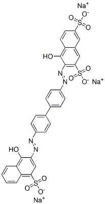 CAS 登录号：6507-83-1， 直接紫 3 三钠盐
