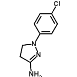 CAS 登录号：6508-11-8， 1-(4-氯苯基)-4,5-二氢-1H-吡唑-3-胺