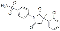 CAS 登录号：65116-66-7， 4-[3-(2-氯苯基)-3-甲基-2,5-二氧代-吡咯烷-1-基]苯磺酰胺