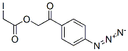 CAS 登录号：65116-98-5， 4-叠氮基苯甲酰甲基碘乙酸酯