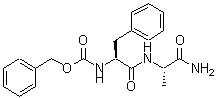 CAS 登录号：65118-54-9， N-[(苄氧基)羰基]-L-苯丙氨酰-L-丙氨酰胺