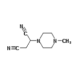 CAS 登录号：65157-82-6， 2-(4-甲基-1-哌嗪基)丁二腈