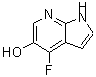CAS 登录号：651744-21-7， 4-氟-1H-吡咯并[2,3-b]吡啶-5-醇