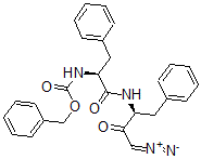 CAS#: 65178-14-5, Benzyloxycarbonylphenylalanylphenylalanine Diazomethyl Ketone