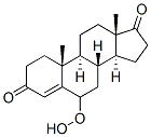 CAS 登录号：65179-39-7， 6-氢过氧基雄甾-4-烯-3,17-二酮
