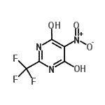CAS 登录号：652-62-0， 5-硝基-2-(三氟甲基)-4,6-嘧啶二醇