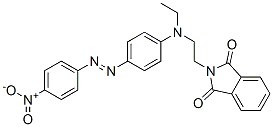 CAS 登录号：65208-25-5， N-[2-[乙基[4-[(4-硝基苯基)偶氮]苯基]氨基]乙基]邻苯二甲酰亚胺