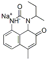 CAS 登录号：65208-42-6， 3-(仲-丁基)-6-甲基嘧啶-2,4(1H,3H)-二酮钠盐