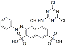 CAS#: 6522-86-7, 5-[(4,6-Dichloro-1,3,5-Triazin-2-Yl)Amino]-4-Hydroxy-3-(Phenylazo)Naphthalene-2,7-Disulphonic Acid