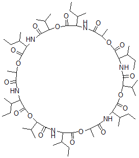 CAS 登录号：65230-09-3， Isoleucinomycin