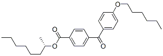 CAS#: 65242-72-0, 1-Methylheptyl (S)-4-[4-(Hexyloxy)Benzoyl]Benzoate