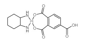 CAS 登录号：65296-81-3， 羧基邻苯二甲酸-1,2-二氨基环己烷铂
