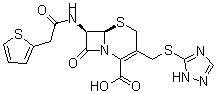 CAS 登录号：65307-12-2， 头孢三唑