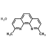 CAS 登录号：654054-57-6， 2,9-二甲基-1,10-菲咯啉水合物(1:1)