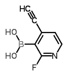 CAS#: 654075-36-2, (4-Ethynyl-2-fluoro-3-pyridinyl)boronic acid