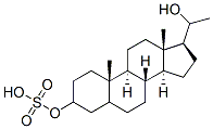 CAS 登录号：65423-37-2， 孕甾烷-3,20-二醇 3-硫酸酯